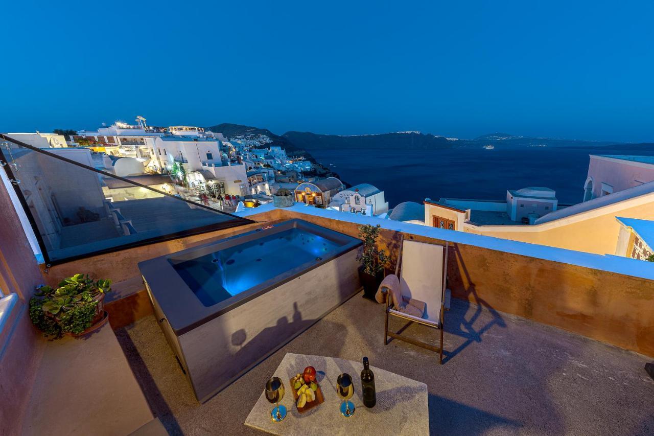 Villa Oasis Oia With Caldera View Bagian luar foto