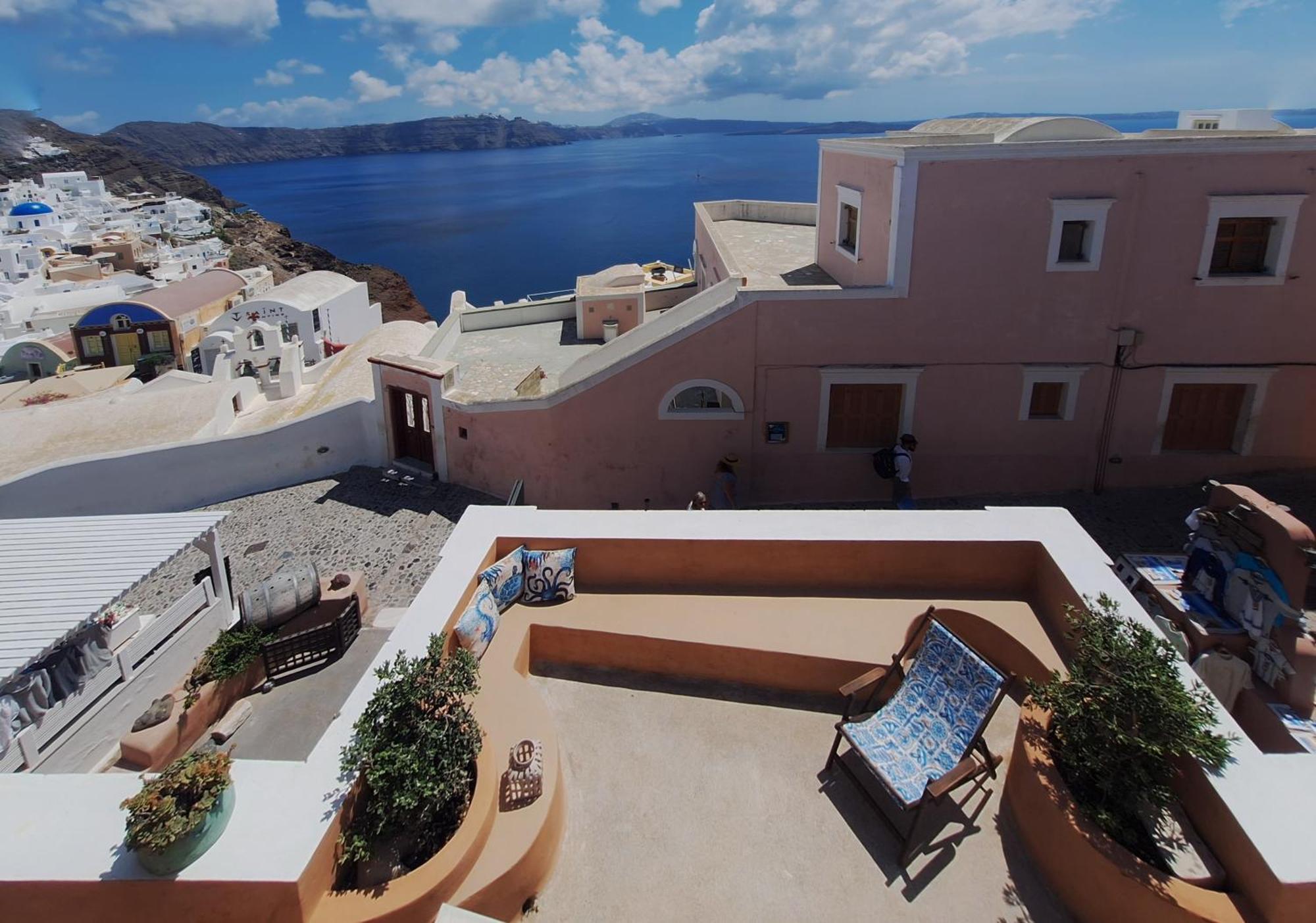 Villa Oasis Oia With Caldera View Bagian luar foto